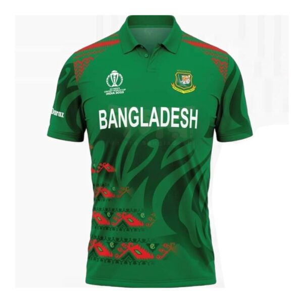 Bangladesh New World Cup ODI Jersey 2023 - Image 3