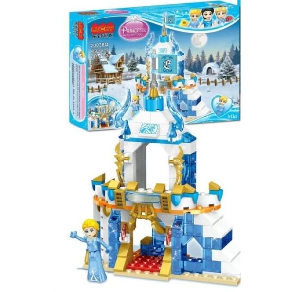 Lucky Princess Mia “Ice Tower” – 201-Piece Building Blocks Set for Kids - Image 3