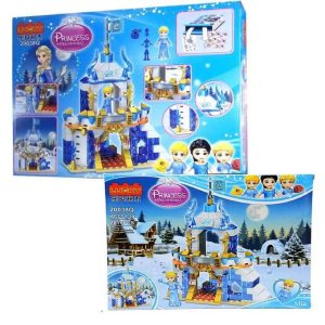 Lucky Princess Mia “Ice Tower” – 201-Piece Building Blocks Set for Kids
