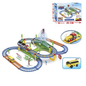 DIY Double Track Set – Smart Building & Racing Toy for Kids