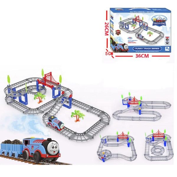 DIY Double Track Set – Smart Building & Racing Toy for Kids - Image 2