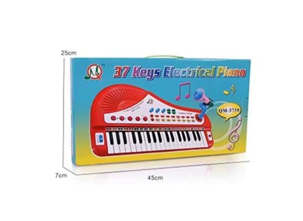 Kid's 37-Key Electronic Toy Keyboard Piano - Image 2