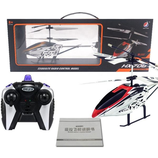 V-Max HX 708 Rechargeable RC Helicopter – Remote Control Toy with Battery - Image 2