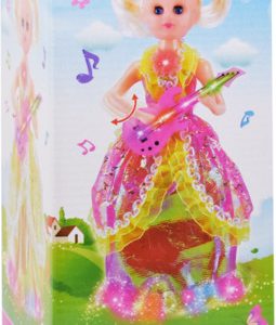Fashion Girls Doll with Light and Music – Stylish Dress-Up Doll for Kids with Sound and LED Effects