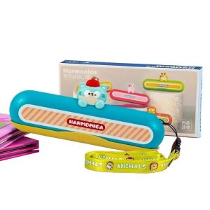 Cute Plastic Harmonica Toy for Kids – Colorful Musical Instrument for Early Learning & Fun