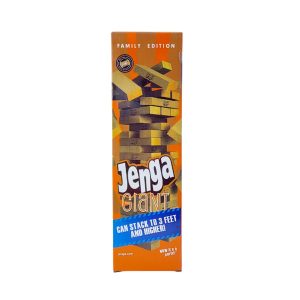 Jenga Giant Game – Oversized Wooden Block Stacking Game for Indoor & Outdoor Fun (Available in Accra Metropolitan)