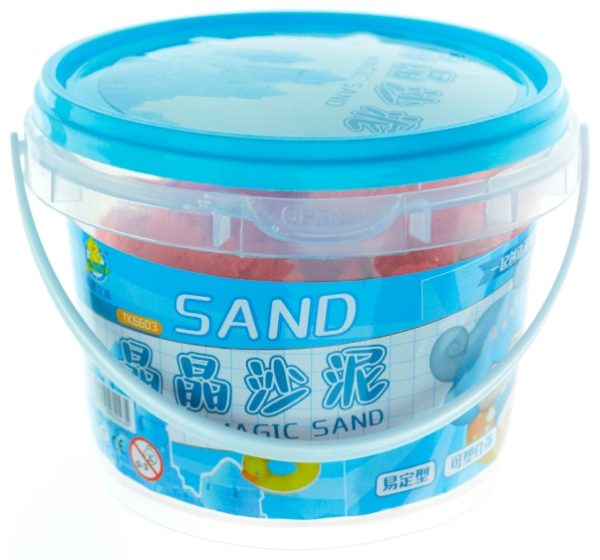 Magic Sand Jar - Magic Sand Toy Set for Kids - Creative Kinetic Sand Playset with Vibrant Colors and Fun Shaping Tools