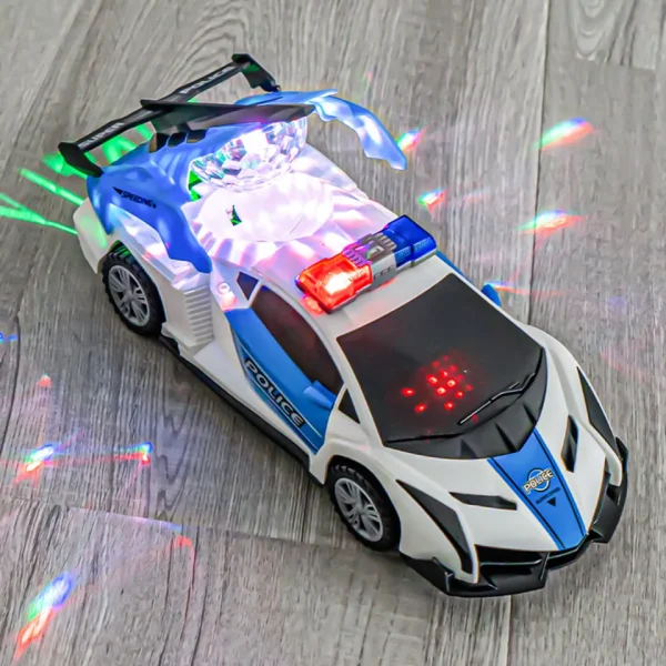 Police Power Speed Car Toy – High-Speed Action Vehicle with Lights & Sleek Design for Kids - Image 2