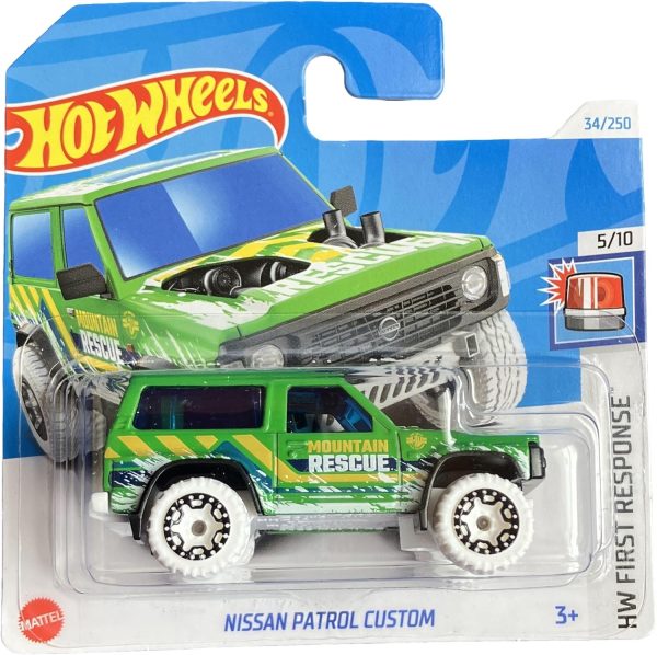 Hot Wheels Nissan Patrol Custom – HW First Response 5/10 – Mountain Rescue Edition