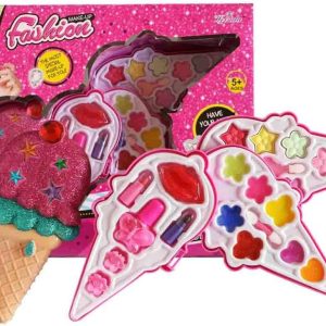 Weisida Ice Cream Makeup Set for Girls – Fun & Safe Pretend Play Beauty Kit