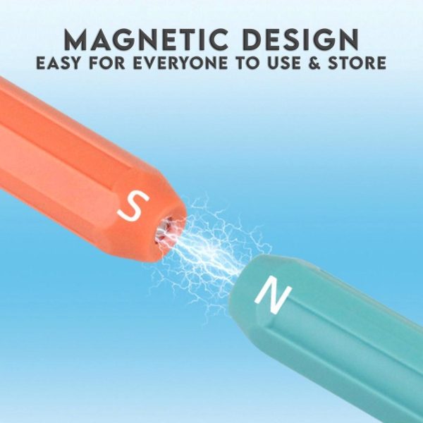 64PCS Magnetic Balls and Rods Building Set – STEM Educational 3D Construction Toys for Kids - Image 4