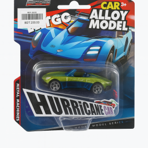 Hurricane Car Collector’s Edition – 1:32 Scale Die-Cast Alloy Racing Model with Pull-Back Action, LED Lights & Sound – Premium Toy Car for Collectors & Kids
