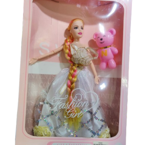 Beautiful Doll Toy – Movable Hands & Legs, Perfect for Girls' Pretend Play