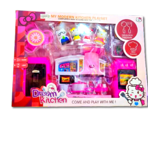 Electric Kitchen Set – Dream Kitchen Toy with Lights, Sounds & Accessories for Kids