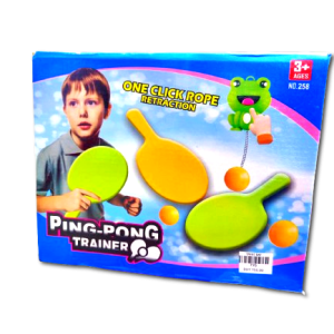 Indoor Hanging Table Tennis Self-Training Set – Solo Ping Pong Practice Trainer for Kids & Adults