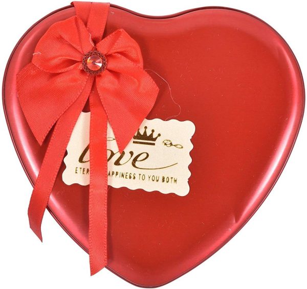 Valentine Heart Shape Gift Box with Teddy & Rose – Perfect Romantic Gift